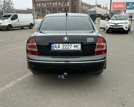Черный Шкода Суперб, объемом двигателя 1.9 л и пробегом 270 тыс. км за 7900 $, фото 3 на Automoto.ua