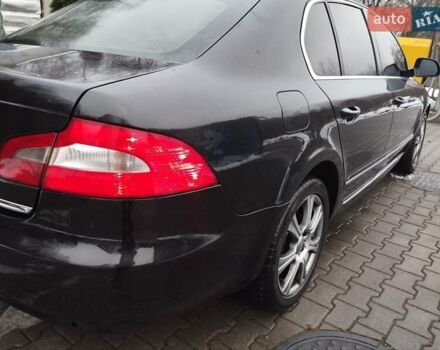 Черный Шкода Суперб, объемом двигателя 1.97 л и пробегом 369 тыс. км за 7690 $, фото 17 на Automoto.ua