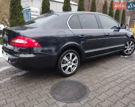 Черный Шкода Суперб, объемом двигателя 1.97 л и пробегом 369 тыс. км за 7690 $, фото 12 на Automoto.ua
