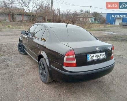 Черный Шкода Суперб, объемом двигателя 1.8 л и пробегом 313 тыс. км за 5500 $, фото 6 на Automoto.ua