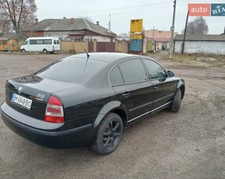 Черный Шкода Суперб, объемом двигателя 1.8 л и пробегом 313 тыс. км за 5500 $, фото 2 на Automoto.ua