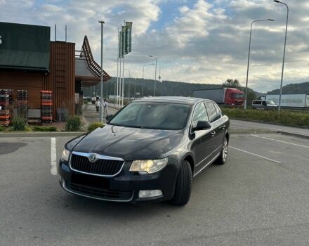 Черный Шкода Суперб, объемом двигателя 2 л и пробегом 322 тыс. км за 3600 $, фото 10 на Automoto.ua