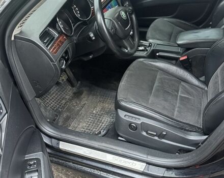 Чорний Шкода Суперб, об'ємом двигуна 2 л та пробігом 295 тис. км за 6999 $, фото 10 на Automoto.ua