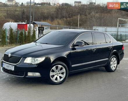 Черный Шкода Суперб, объемом двигателя 1.8 л и пробегом 342 тыс. км за 6500 $, фото 3 на Automoto.ua