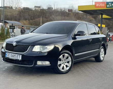 Черный Шкода Суперб, объемом двигателя 1.8 л и пробегом 342 тыс. км за 6500 $, фото 6 на Automoto.ua