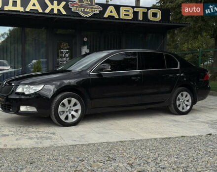 Черный Шкода Суперб, объемом двигателя 1.8 л и пробегом 277 тыс. км за 8300 $, фото 2 на Automoto.ua