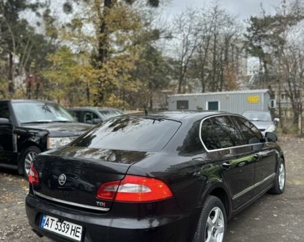 Чорний Шкода Суперб, об'ємом двигуна 2 л та пробігом 295 тис. км за 6999 $, фото 3 на Automoto.ua