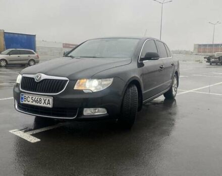 Черный Шкода Суперб, объемом двигателя 2 л и пробегом 360 тыс. км за 9500 $, фото 1 на Automoto.ua