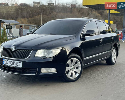 Черный Шкода Суперб, объемом двигателя 1.8 л и пробегом 342 тыс. км за 6500 $, фото 7 на Automoto.ua