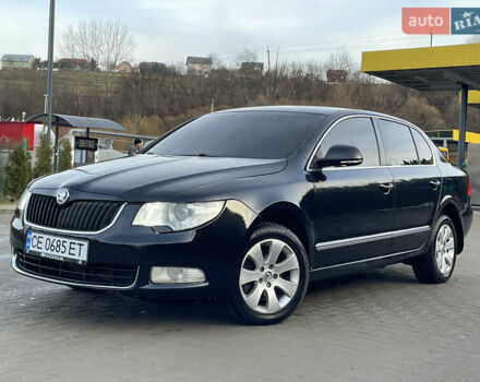 Черный Шкода Суперб, объемом двигателя 1.8 л и пробегом 342 тыс. км за 6500 $, фото 11 на Automoto.ua