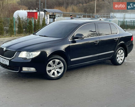 Черный Шкода Суперб, объемом двигателя 1.8 л и пробегом 342 тыс. км за 6500 $, фото 10 на Automoto.ua