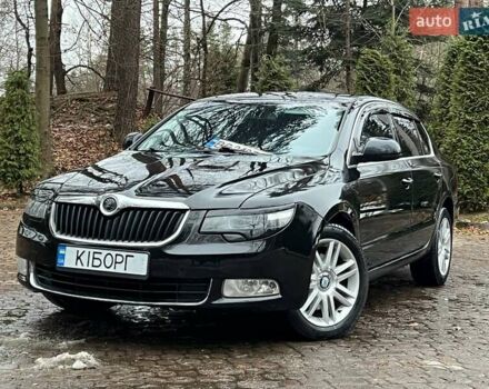 Черный Шкода Суперб, объемом двигателя 1.9 л и пробегом 221 тыс. км за 8200 $, фото 4 на Automoto.ua