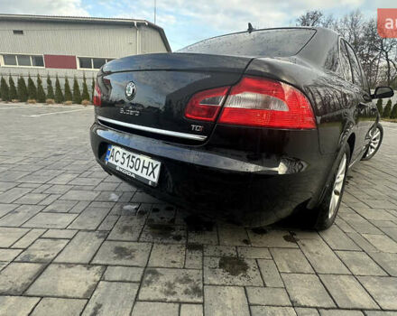 Черный Шкода Суперб, объемом двигателя 2 л и пробегом 296 тыс. км за 9300 $, фото 13 на Automoto.ua