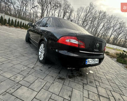 Черный Шкода Суперб, объемом двигателя 2 л и пробегом 296 тыс. км за 9300 $, фото 16 на Automoto.ua