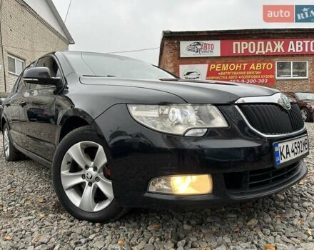 Черный Шкода Суперб, объемом двигателя 1.8 л и пробегом 295 тыс. км за 7400 $, фото 3 на Automoto.ua
