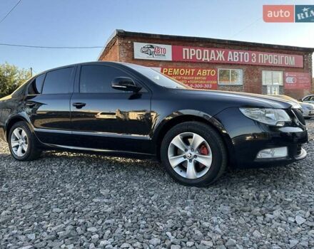 Черный Шкода Суперб, объемом двигателя 1.8 л и пробегом 295 тыс. км за 7400 $, фото 3 на Automoto.ua