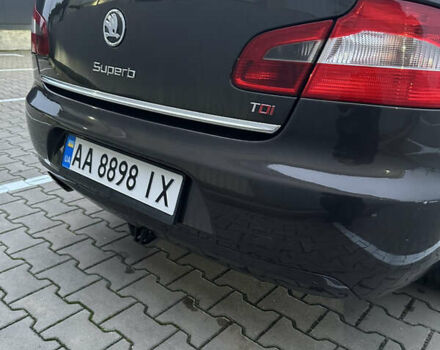 Черный Шкода Суперб, объемом двигателя 2 л и пробегом 310 тыс. км за 10500 $, фото 12 на Automoto.ua