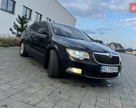 Черный Шкода Суперб, объемом двигателя 2 л и пробегом 296 тыс. км за 9300 $, фото 6 на Automoto.ua