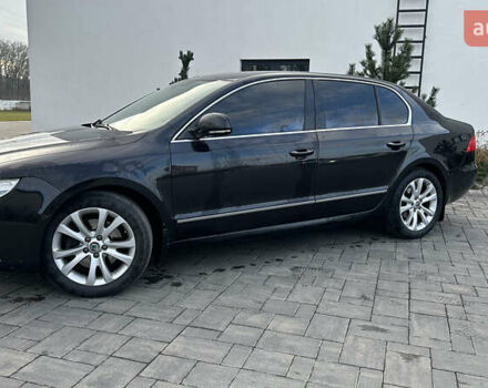 Черный Шкода Суперб, объемом двигателя 2 л и пробегом 296 тыс. км за 9300 $, фото 2 на Automoto.ua