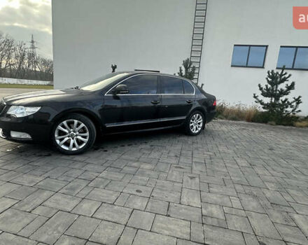 Черный Шкода Суперб, объемом двигателя 2 л и пробегом 296 тыс. км за 9300 $, фото 3 на Automoto.ua