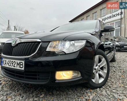 Черный Шкода Суперб, объемом двигателя 1.8 л и пробегом 295 тыс. км за 7400 $, фото 2 на Automoto.ua