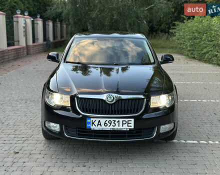 Черный Шкода Суперб, объемом двигателя 1.8 л и пробегом 226 тыс. км за 8950 $, фото 1 на Automoto.ua