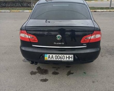 Черный Шкода Суперб, объемом двигателя 1.8 л и пробегом 270 тыс. км за 7500 $, фото 3 на Automoto.ua