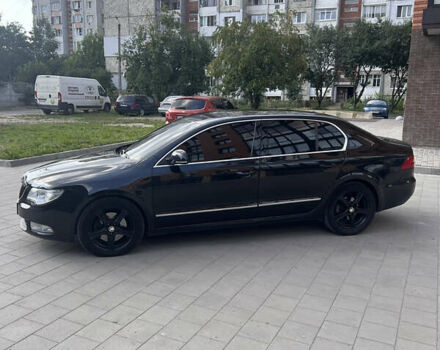 Черный Шкода Суперб, объемом двигателя 1.97 л и пробегом 334 тыс. км за 9500 $, фото 3 на Automoto.ua