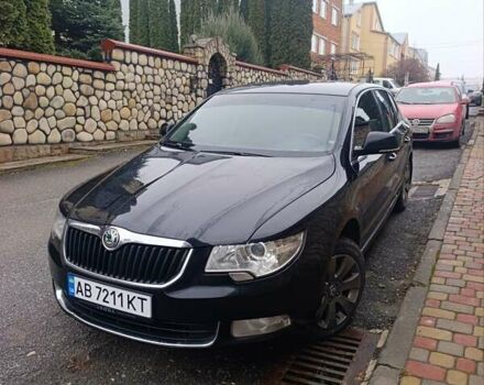 Черный Шкода Суперб, объемом двигателя 1.8 л и пробегом 216 тыс. км за 6999 $, фото 4 на Automoto.ua