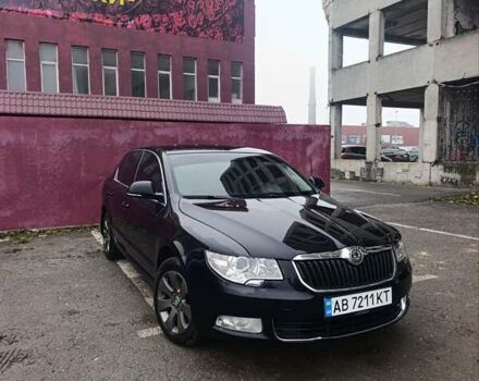 Черный Шкода Суперб, объемом двигателя 1.8 л и пробегом 216 тыс. км за 6999 $, фото 2 на Automoto.ua
