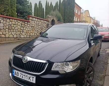 Черный Шкода Суперб, объемом двигателя 1.8 л и пробегом 216 тыс. км за 6999 $, фото 3 на Automoto.ua