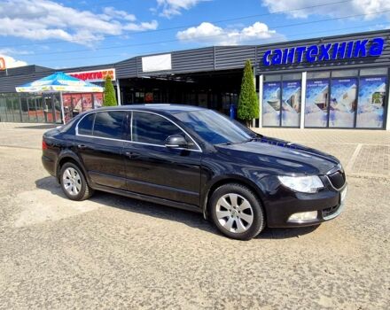 Черный Шкода Суперб, объемом двигателя 1.8 л и пробегом 220 тыс. км за 8200 $, фото 2 на Automoto.ua
