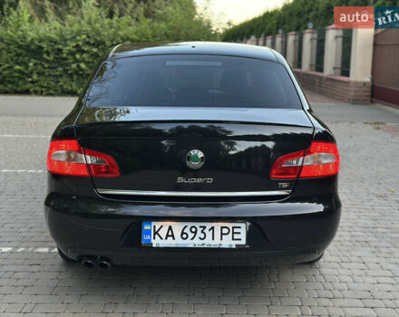 Черный Шкода Суперб, объемом двигателя 1.8 л и пробегом 226 тыс. км за 8950 $, фото 5 на Automoto.ua