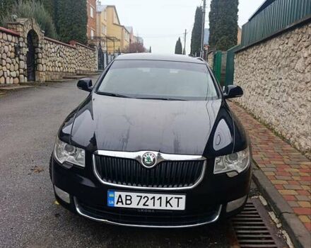 Черный Шкода Суперб, объемом двигателя 1.8 л и пробегом 216 тыс. км за 6999 $, фото 5 на Automoto.ua