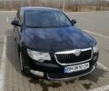 Черный Шкода Суперб, объемом двигателя 1.8 л и пробегом 159 тыс. км за 8900 $, фото 1 на Automoto.ua