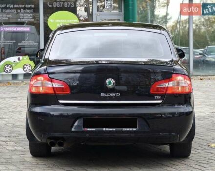 Шкода Суперб 2011 у Дніпро (Дніпропетровську) на Automoto.ua Чорний Шкода Суперб, об'ємом двигуна 1.8 л та пробігом 221 тис. км за 7950 $, фото 5 на Automoto.ua