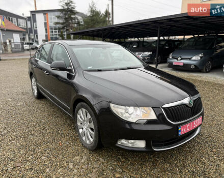 Черный Шкода Суперб, объемом двигателя 1.8 л и пробегом 245 тыс. км за 7750 $, фото 1 на Automoto.ua