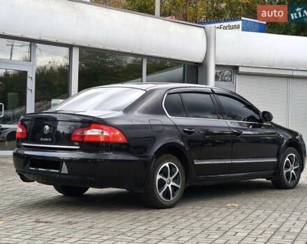 Шкода Суперб 2011 у Дніпро (Дніпропетровську) на Automoto.ua Чорний Шкода Суперб, об'ємом двигуна 1.8 л та пробігом 221 тис. км за 7950 $, фото 4 на Automoto.ua