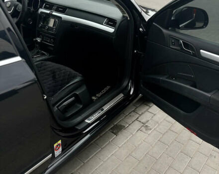 Черный Шкода Суперб, объемом двигателя 1.97 л и пробегом 201 тыс. км за 10800 $, фото 16 на Automoto.ua