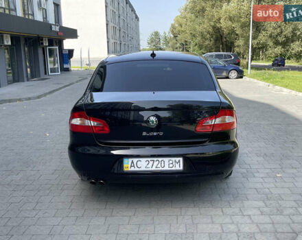 Черный Шкода Суперб, объемом двигателя 2 л и пробегом 267 тыс. км за 13800 $, фото 10 на Automoto.ua