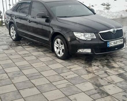 Чорний Шкода Суперб, об'ємом двигуна 1.97 л та пробігом 305 тис. км за 10600 $, фото 2 на Automoto.ua