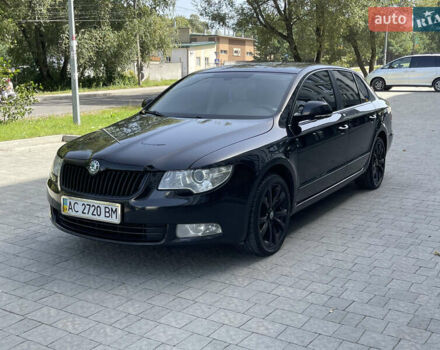 Черный Шкода Суперб, объемом двигателя 2 л и пробегом 267 тыс. км за 13800 $, фото 14 на Automoto.ua