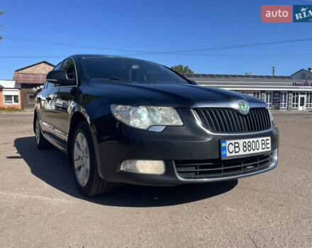 Черный Шкода Суперб, объемом двигателя 1.8 л и пробегом 220 тыс. км за 8200 $, фото 4 на Automoto.ua