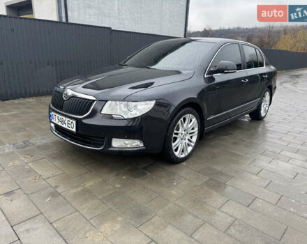 Черный Шкода Суперб, объемом двигателя 1.97 л и пробегом 313 тыс. км за 11800 $, фото 1 на Automoto.ua