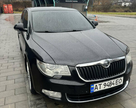 Черный Шкода Суперб, объемом двигателя 1.97 л и пробегом 313 тыс. км за 11800 $, фото 2 на Automoto.ua