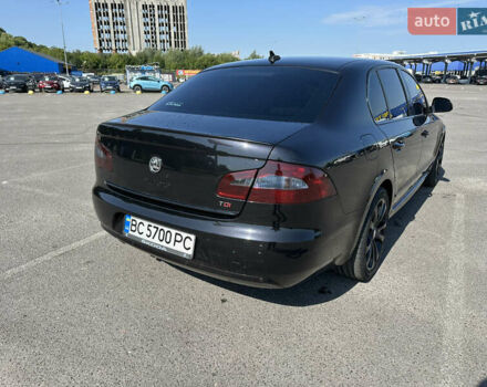 Шкода Суперб 2012 у Львові на Automoto.ua Чорний Шкода Суперб, об'ємом двигуна 1.97 л та пробігом 350 тис. км за 13500 $, фото 3 на Automoto.ua