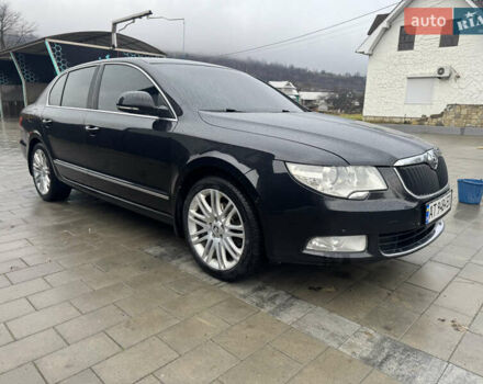 Черный Шкода Суперб, объемом двигателя 1.97 л и пробегом 313 тыс. км за 11800 $, фото 3 на Automoto.ua