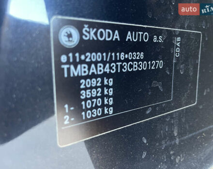 Черный Шкода Суперб, объемом двигателя 1.8 л и пробегом 220 тыс. км за 8200 $, фото 13 на Automoto.ua