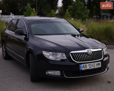 Чорний Шкода Суперб, об'ємом двигуна 2 л та пробігом 239 тис. км за 11400 $, фото 3 на Automoto.ua