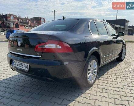 Черный Шкода Суперб, объемом двигателя 2 л и пробегом 242 тыс. км за 12200 $, фото 6 на Automoto.ua